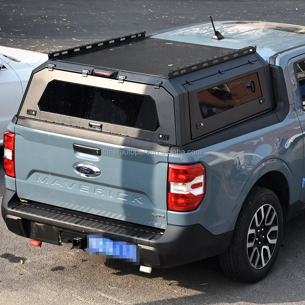 

Factory Hot SellingOffroad Hard Top 4X4 Steel Pickup Truck Bed Covers Topper Camper Shell Sliding Windows Canopy Caps For Ford M