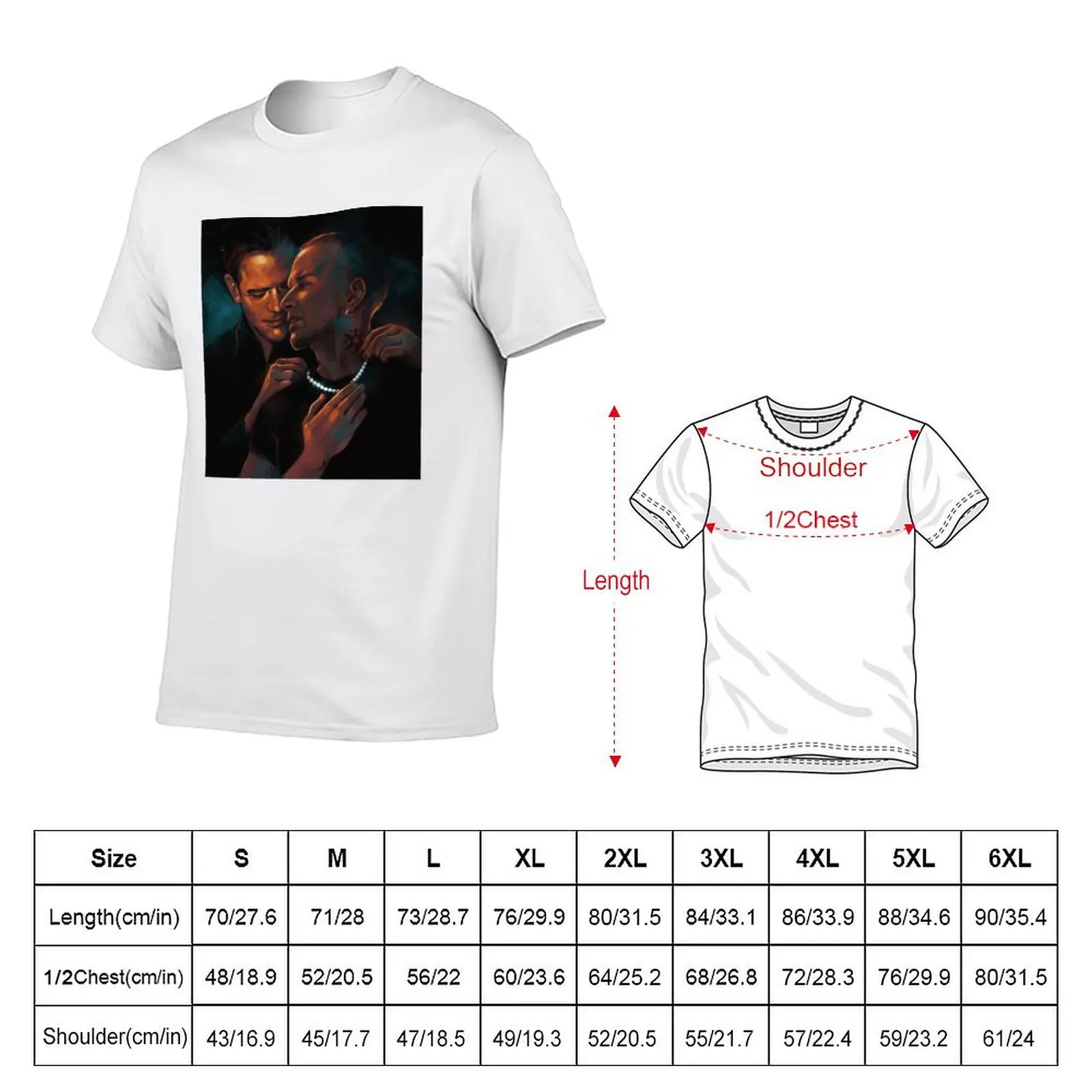 White Pearls T-Shirt Moisture Wicking Athletic T-Shirt