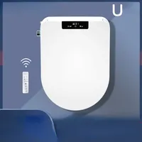 Automatic Bidet Seat with Heating Function Universal U Shape D Shape Smart Toilet Seat
