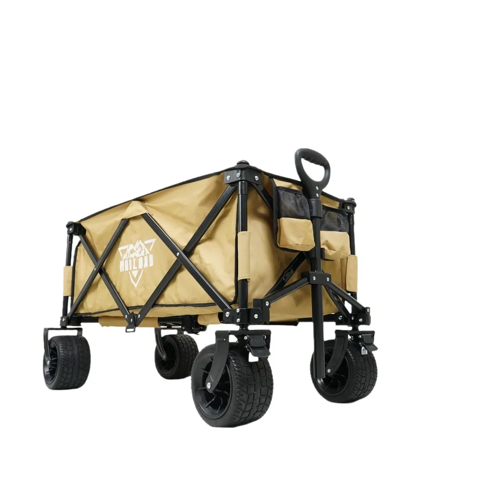 

Heavy Duty Big Wheels Garden Cart Folding Trolley Cart Fold Trolly Cart