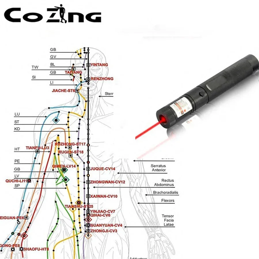 Acupuncture Massage Cold Laser Therapy Device LLLT Physical Therapy