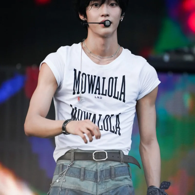 

Модные футболки унисекс 2026 Mowa Opium с принтом, свободного кроя, из дышащего хлопка, с круглым вырезом, в современном стиле