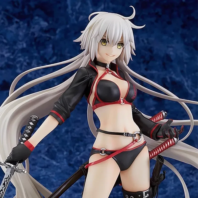 Losy/zostań w nocy figurka Anime 24cm Alter Black Jeanne D'Arc A Break Action figurka piękna dziewczyna zbiera PVCModel lalki