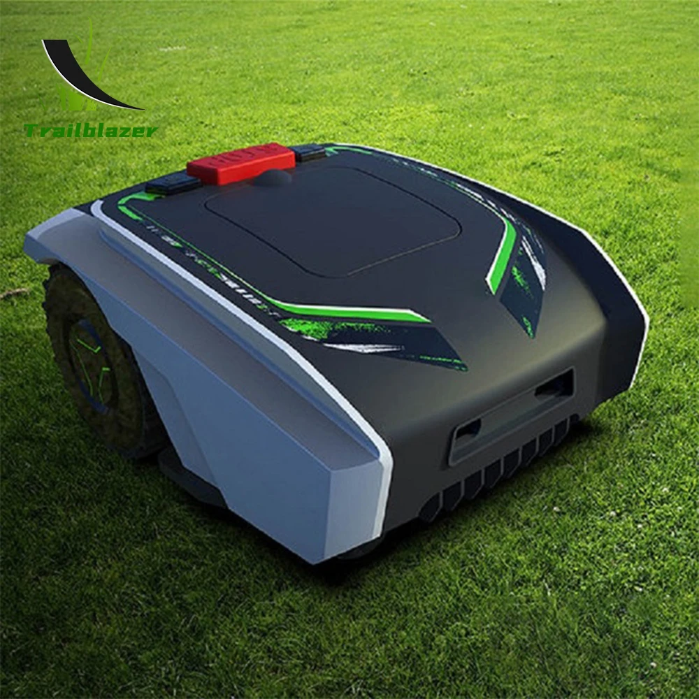 

Automatic Robotic Lawn Mower with Docking Station for 1500m2 Smart App Control with Boundary Self Charge