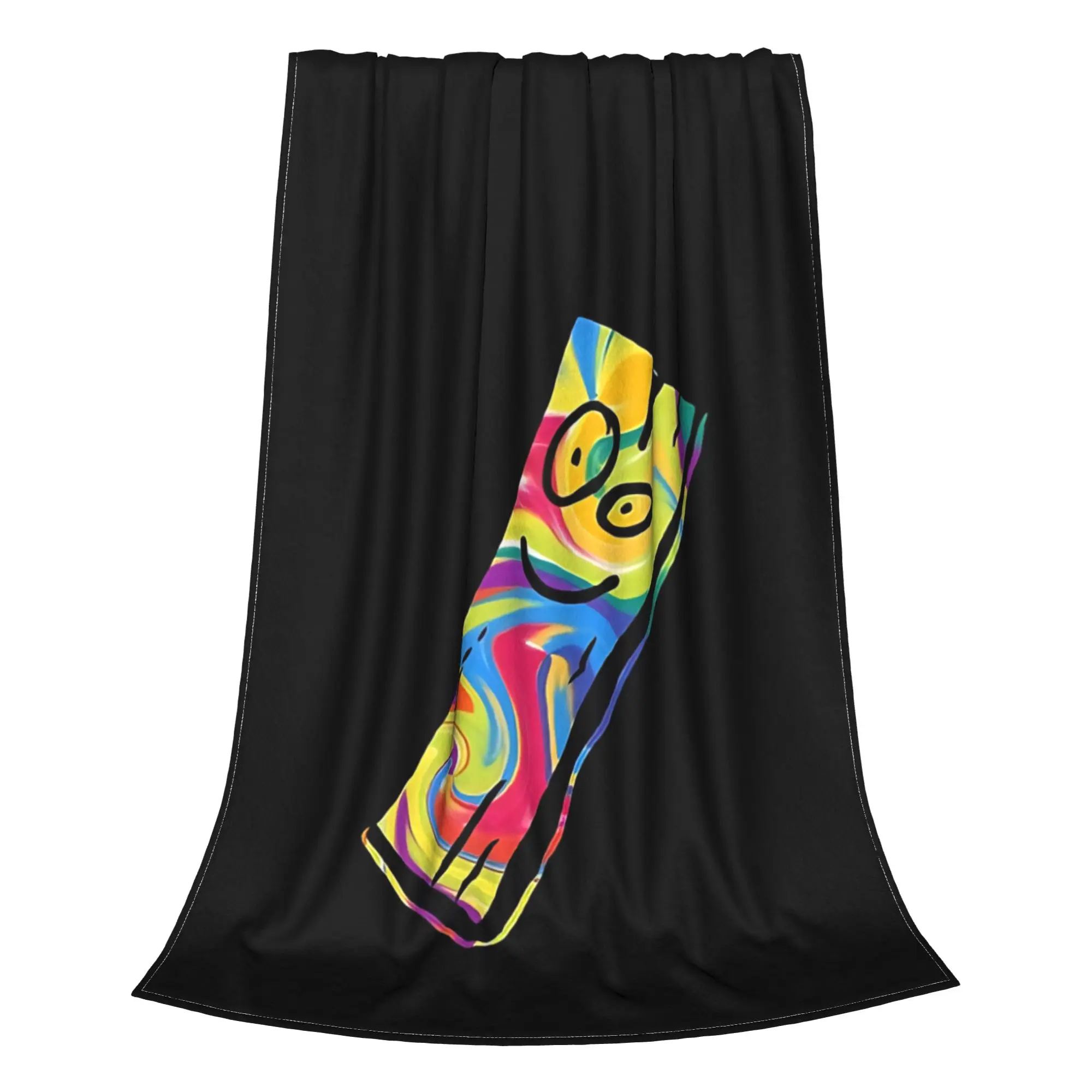 1PC Home Cutecore nostalgic cartoon  Ed  Edd  Eddy Blanket Super Cosy Plush Home Living Room Sofa Halloween