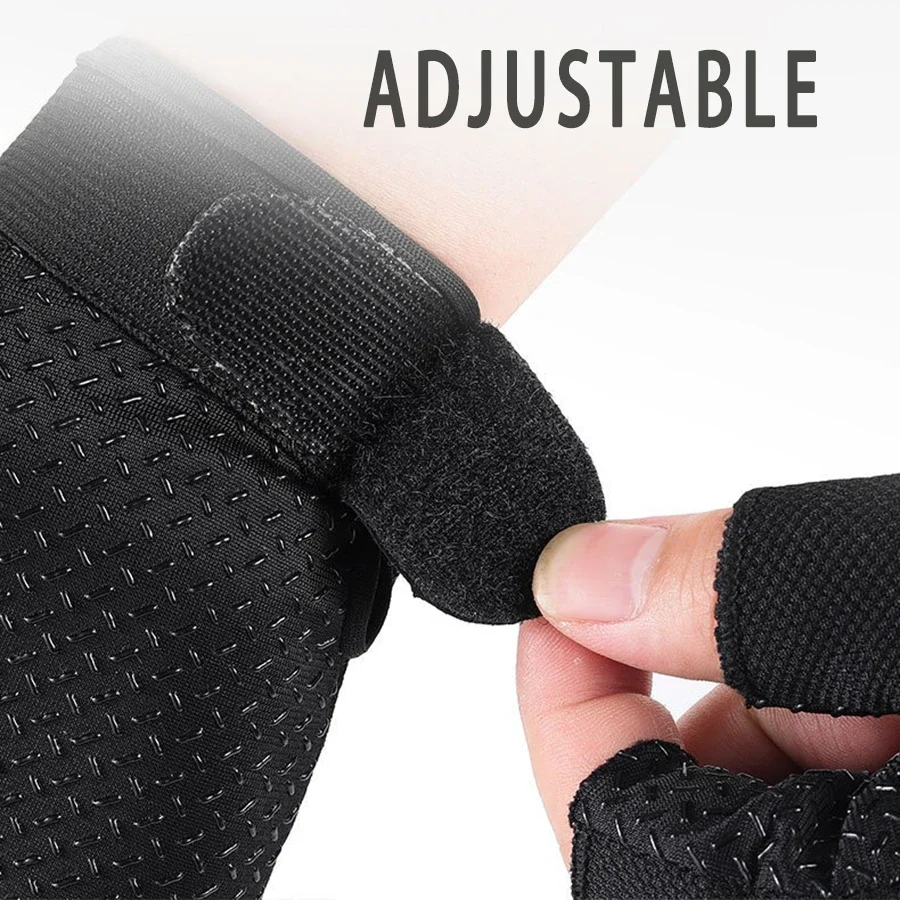 Cycling Gloves,MTB Bike Gloves  Breathable Anti-shock Sports Touchscreen Cycling Anti-slip Full Finger Workout Gloves - Image 4