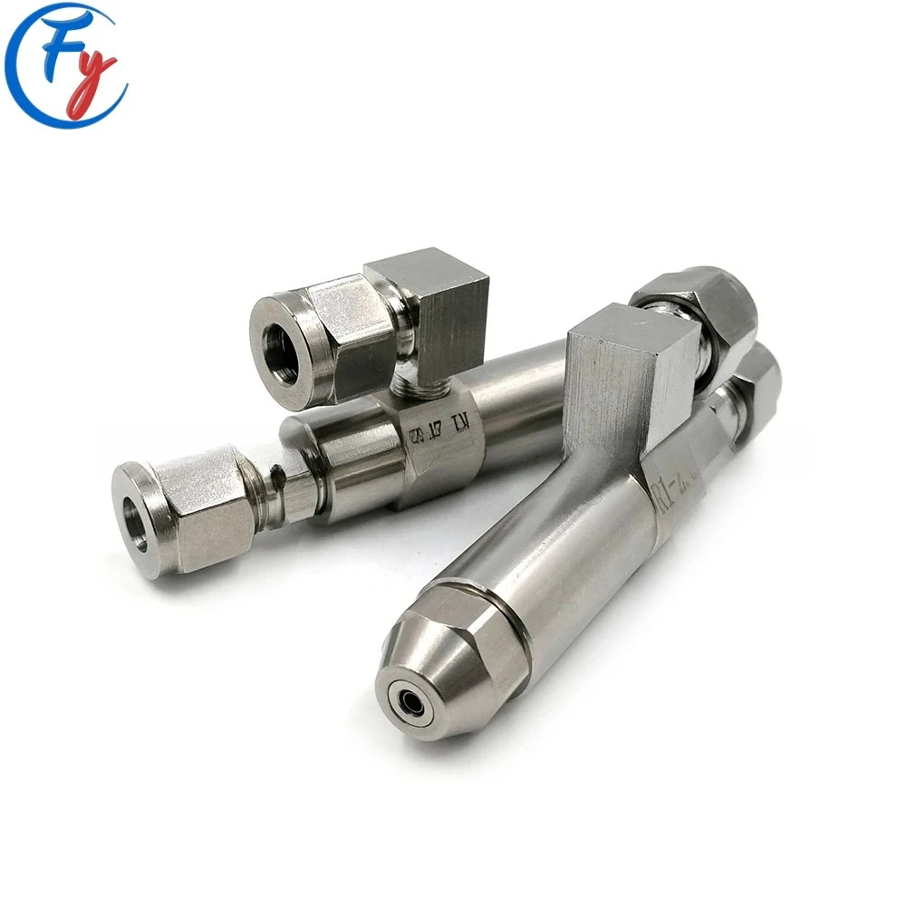 Air Atomizing Waste Oil Burner Nozzle Heavy Fuel Oil Misting Spray Combustion Nozzle for Waste Oil Burner