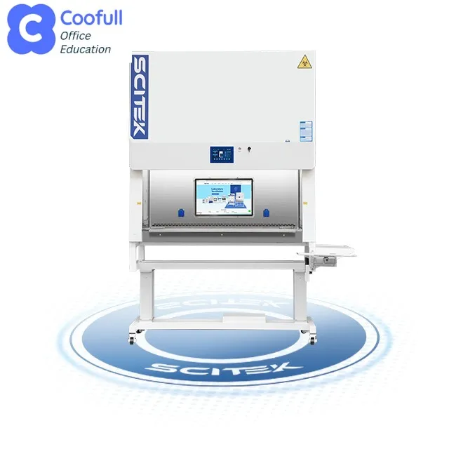 0.35±0.025m/s Class II A2 Biological Safety Cabinet 800 mm Work Surface Height LCD Touch Screen Display ULPA Filter