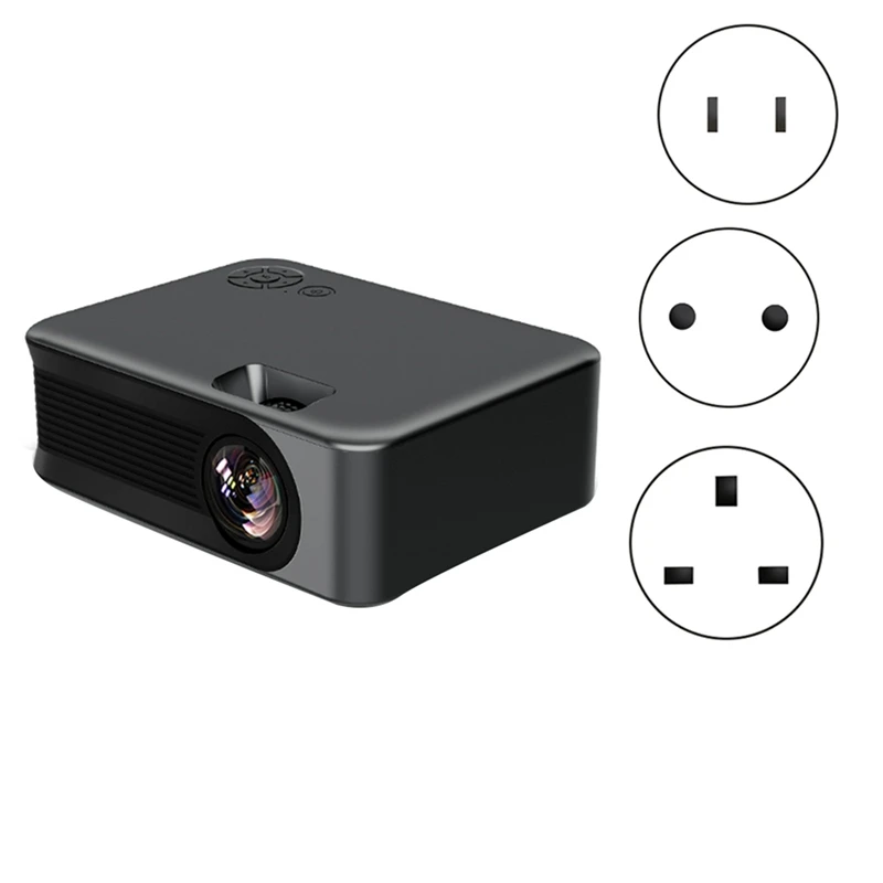 

Мини-проектор, поддержка умного дома, 1080P, Smart TV, Wi-Fi, портативный домашний кинотеатр, синхронный британский разъем