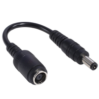 1pcs 7.9 x 5.5mm Female to 5.5 x 2.5mm Male Plug Cable Converter Dc Plug Power Adapter Charger Connector Tip for Lenovo Laptop