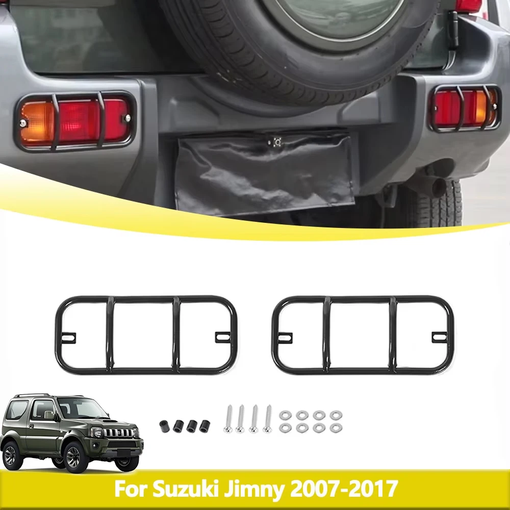 

Rear Bumper Fog Light Guard Protector Cover Trim for Suzuki Jimny 2007-2017 Car Lamp Decoration Parts Exterior Accessories