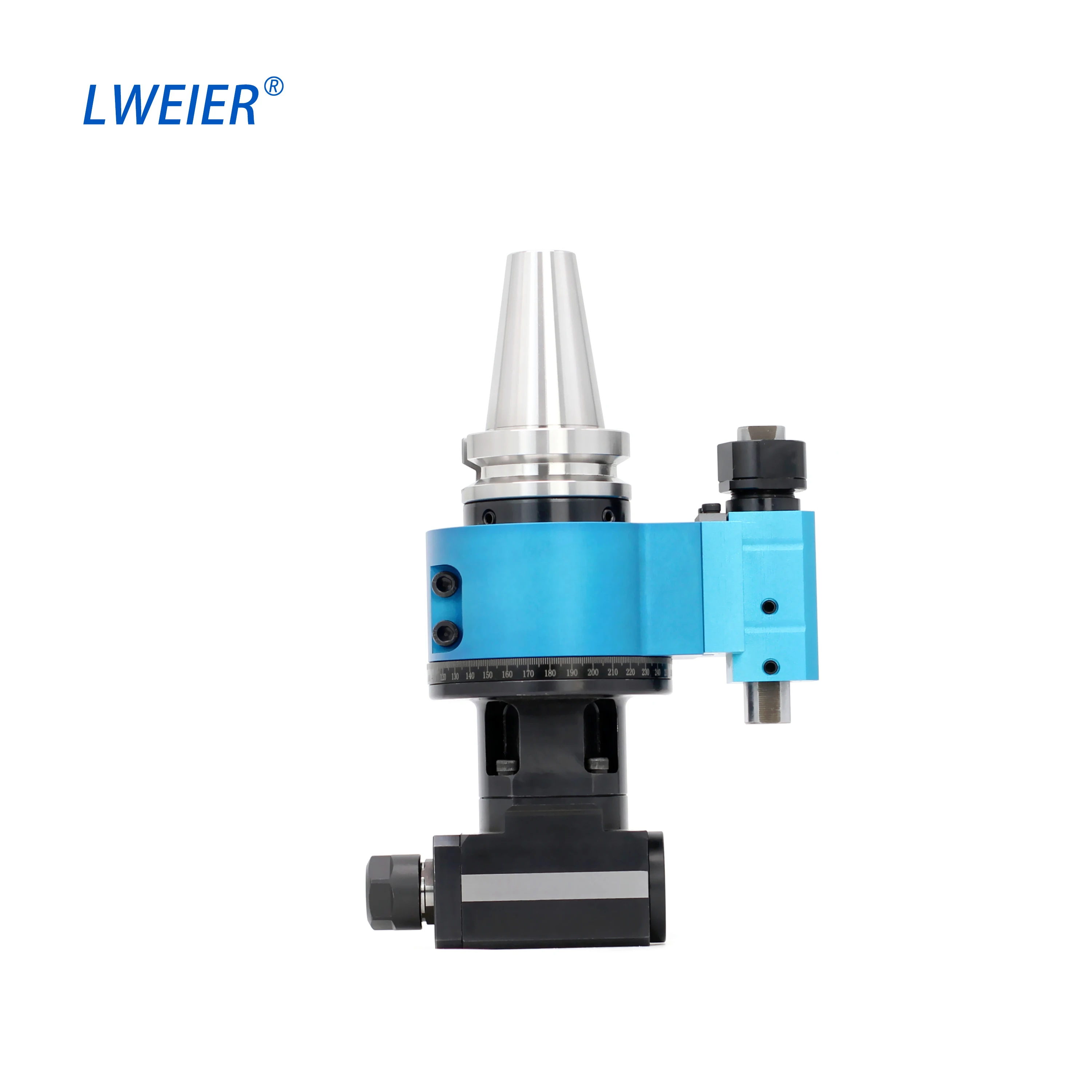 

BT40 HSK63 Angle Head 100A Side Milling Machine Tools Accessories Factory Direct Sales From Manufacturer Including AG90-ER16-70