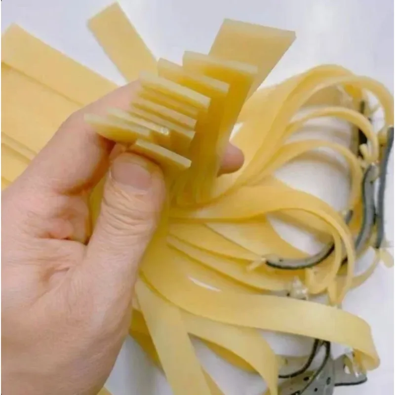1.5MM Thick Flat Slingshot Rubber Band 1-5Pcs High Elastic Durable Replacement Catapult Bands for Outdoor Shooting Sports Daily
