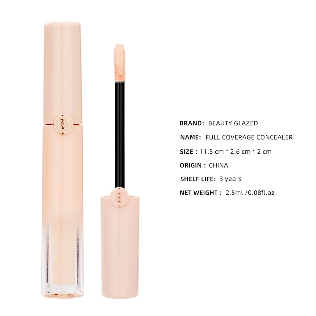 Corrector impecable de 5 colores, base líquida Invisible de poros con Control de aceite, utilizado para ocultar imperfecciones, crema básica ligera