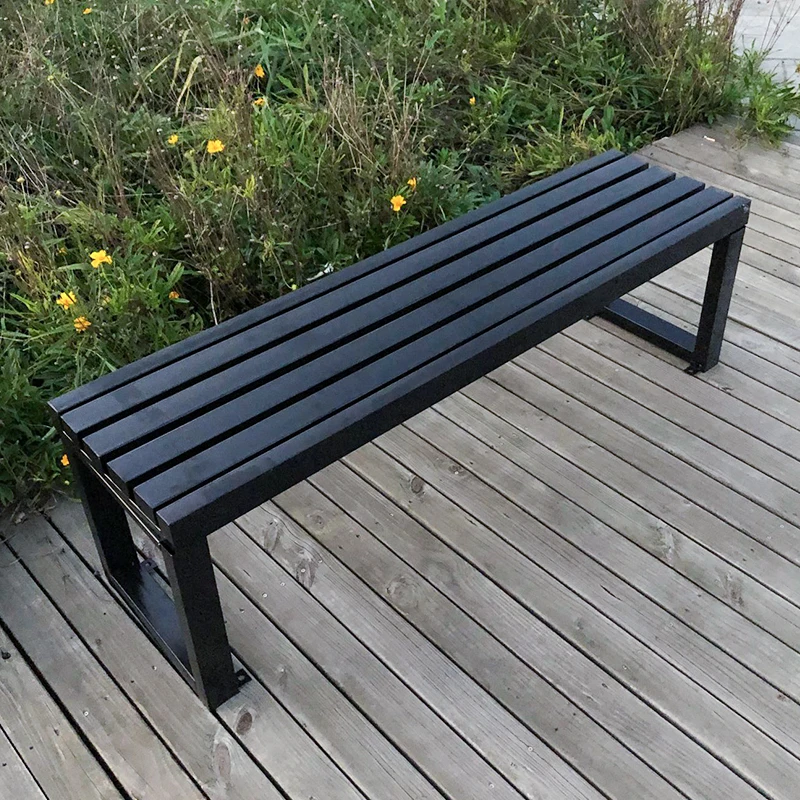 *Outdoor Public Square Leisure Long Benches Park Courtyard Patio Benches for Outdoor Public Space Courtyard Square Patio