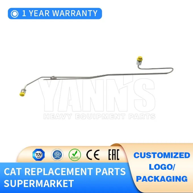 YANN'S 4P7807 4P-7807 6.35 mm Outer Diameter Fuel Supply Pipeline for cat Excavator 992D 992C 990 Engine 3412
