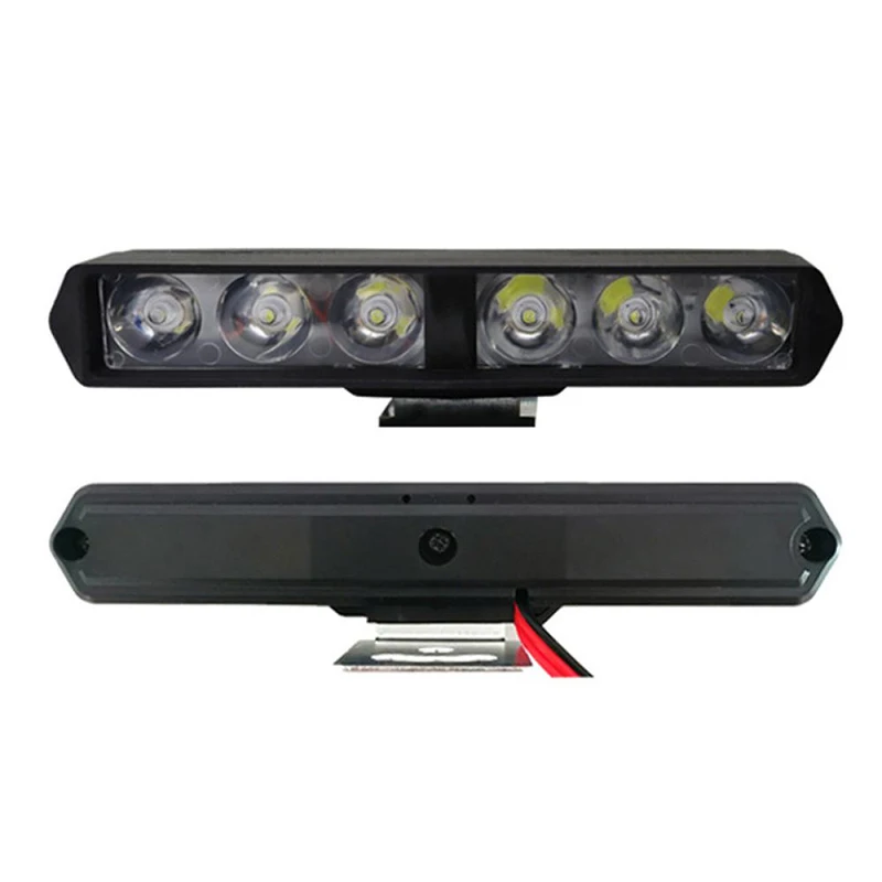 Moto Flash 6LED phares projecteurs auxiliaire haute luminosité lampe véhicule électrique Scooters Autocycle ampoules modifiées