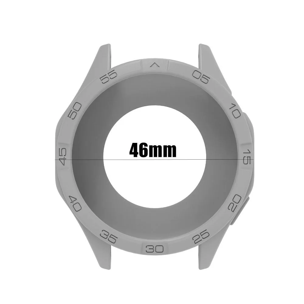 Silicone Protector Case Fall Prevention Shockproof Soft Protector Cover Scratch-resistant Colorful for HUAWEI WATCH GT 4 46 mm