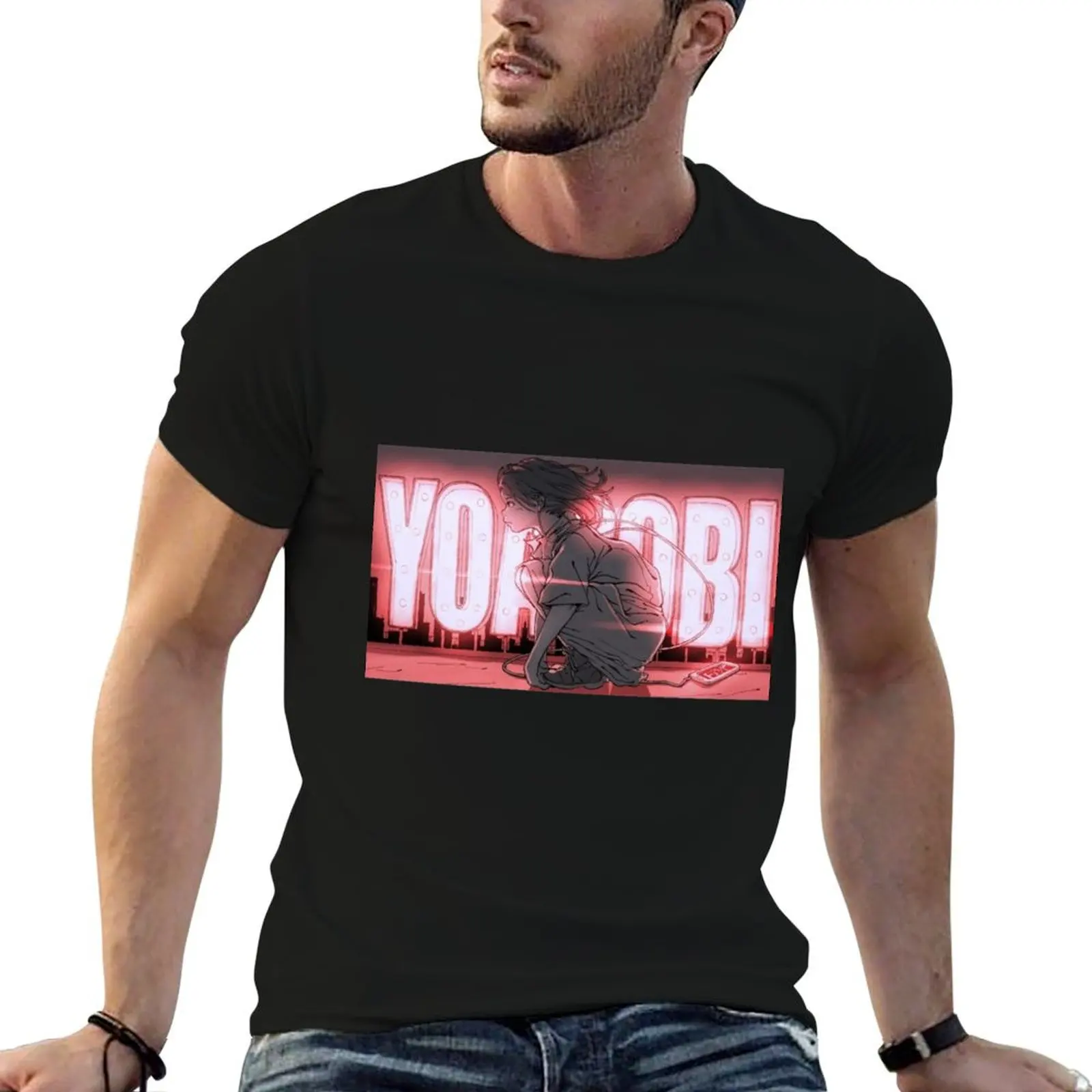 

Yoasobi Classic T-Shirt man graphic t shirt cotton t shirts high quality essential t shirt T-Shirt