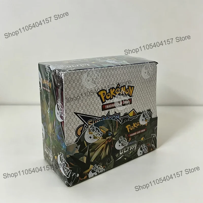 36PSC TCG Trading Card Booster Box Mega Evolution Chaos Rising Pitch Black White Flare Black Bolt Collectible Game Cards