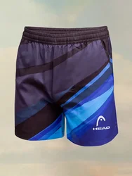 2024 Head Men's Tennis Shorts Summer Men's Outdoor Sports Loose Breathable Shorts Running Training Basketball Badminton Shorts