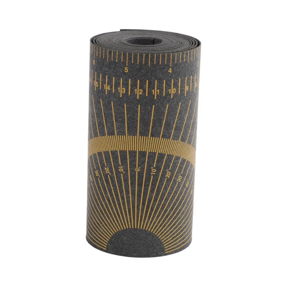 Dual Scale Inch And MM Pipe Wrap Tape For Accurate Pipe Diameter Measurement Straight Line Marking On Irregular Surfaces