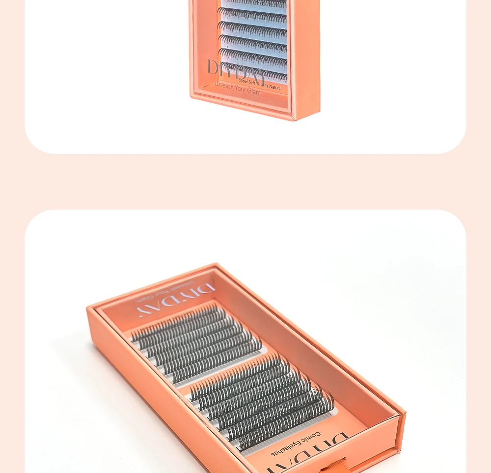 DIYDAY Narrow Comic False Mink Eyelash Extension
