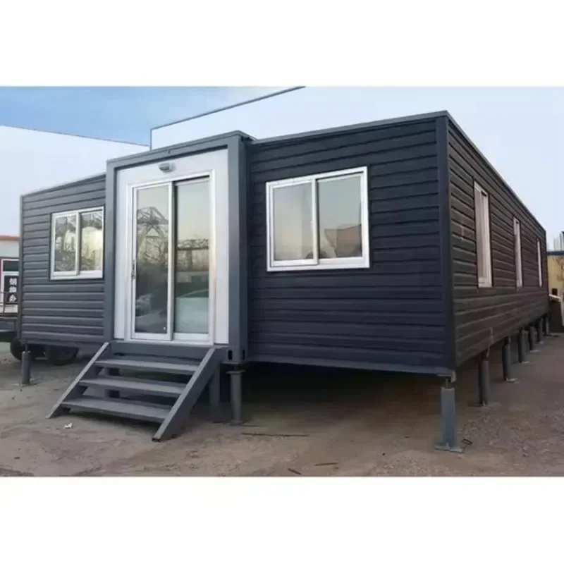 Waterproof Prefabricated Prefab Mobile Tiny Home Ready To Ship 2 3 4 5 Bedroom 20ft 40ft Container House Home