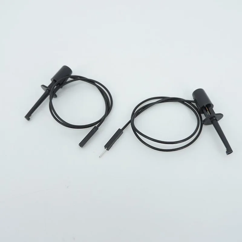 red black Test Hook Clip With Male female Head Dupont Line Transistor Tester Hook For Electrical Type Instrumentation M20