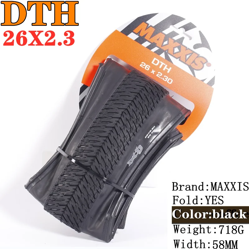 MAXXIS DTH(M147P)20X1.75 20x1.95 26x2.15 26x2.3 foding tires BMX bicycle tire MTB Mountain Bikes