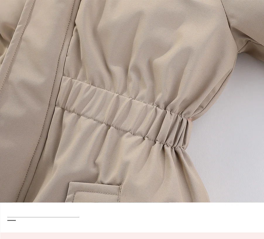 30 Grad Winter Baby Kleidung Overalls Outwear Anzüge Für Kleinkinder Baby Ski Anzug Dicken Baby Overall Wasserdicht Mit Kapuze Für mädchen – Detail 14