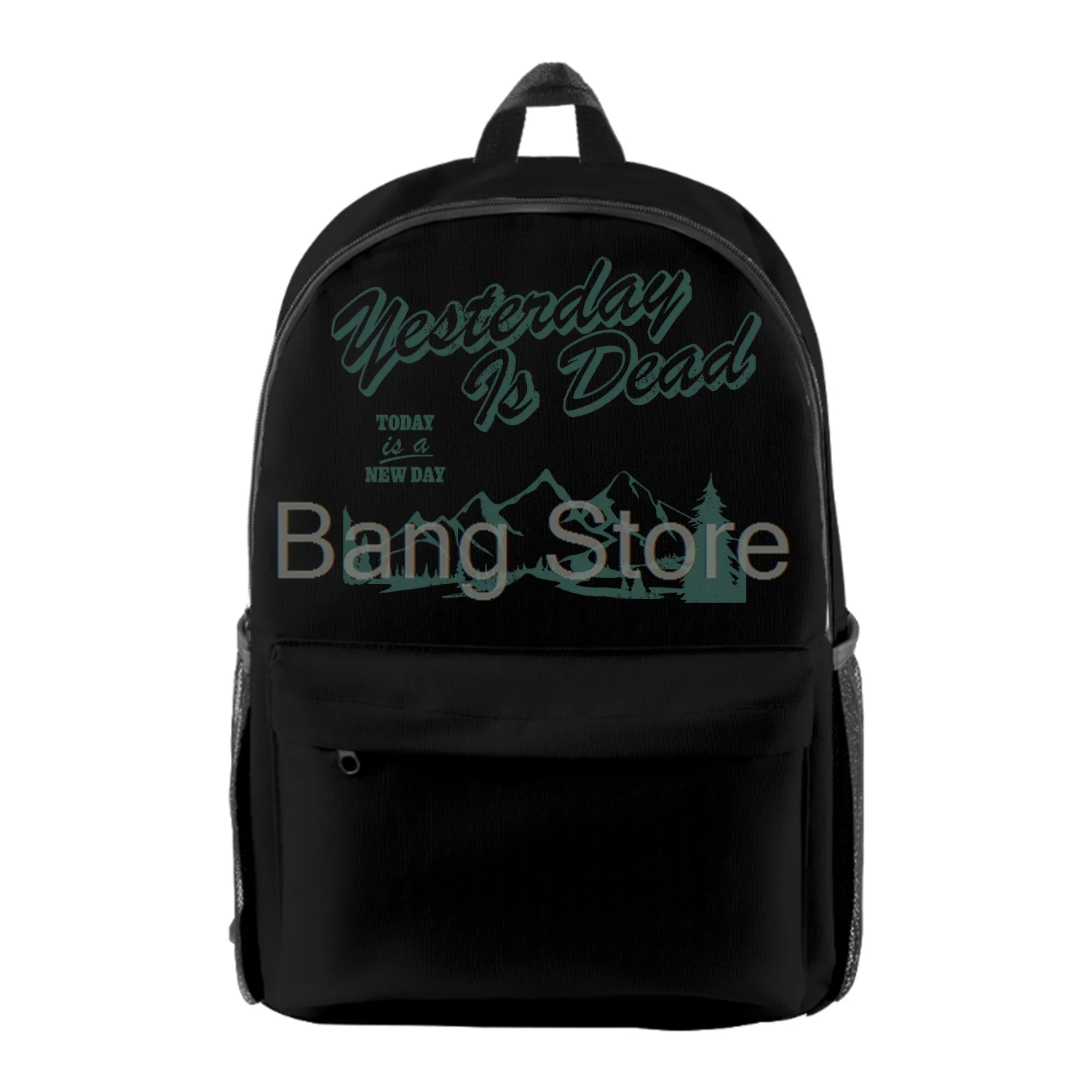 حقيبة ظهر Josiah Queen New Day للجنسين حقيبة كتف كاجوال ملابس الشارع Daypack حقائب سفر للجنسين #2