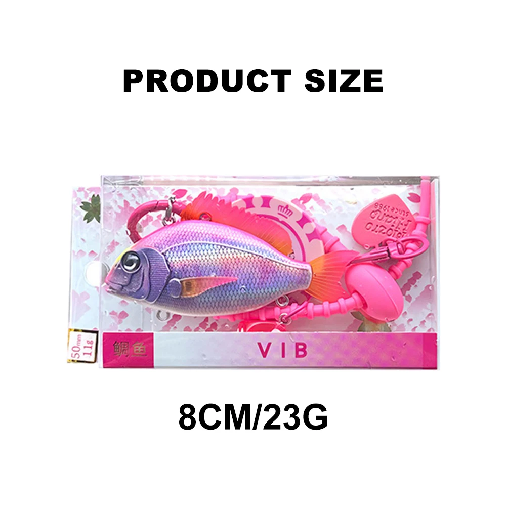 Sea Bream Fishing Lures Fishing Rod Charm Lucky Coin & Fish Pendant Cute Creative Accessory for All Rod Types