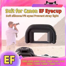 EF Rubber Eye Cup Eyepiece Eyecup Protect Viewfinder for Canon 100D/200D/600D/650D/700D/750D/760D/800D/1100D/1200D/1300D/77D