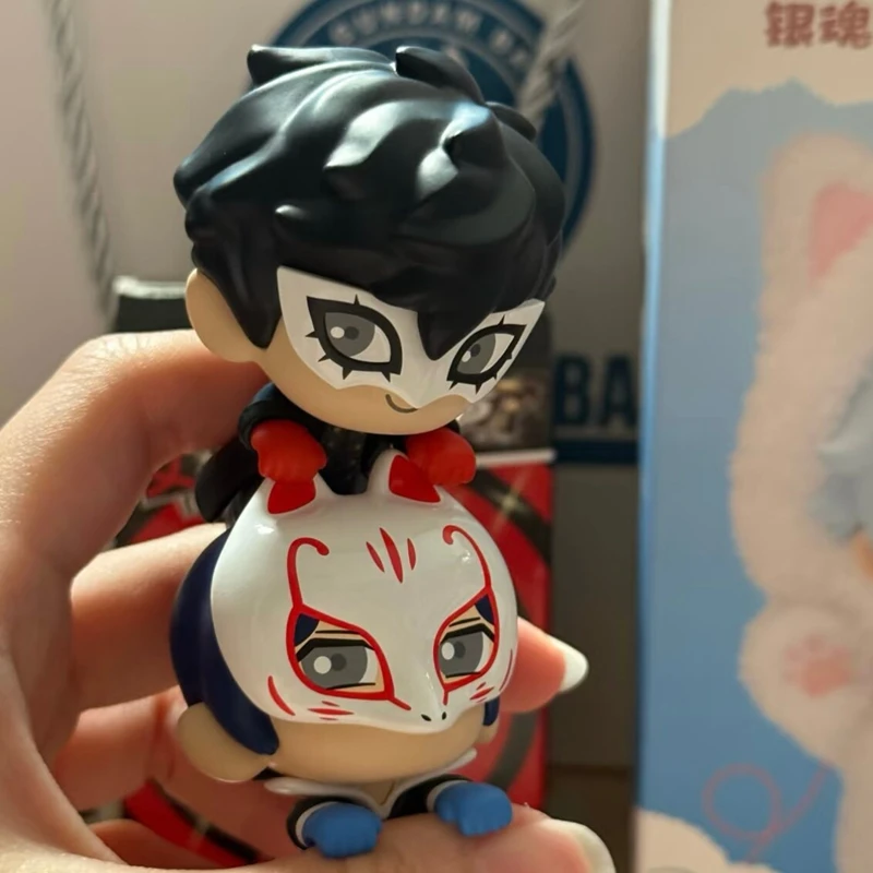 Genuine Persona 5 Royal Phantom Thief Outfit Series Blind Box Joker Anime Figure Mona Mystery Box Skull Model Noir Ornament Gift
