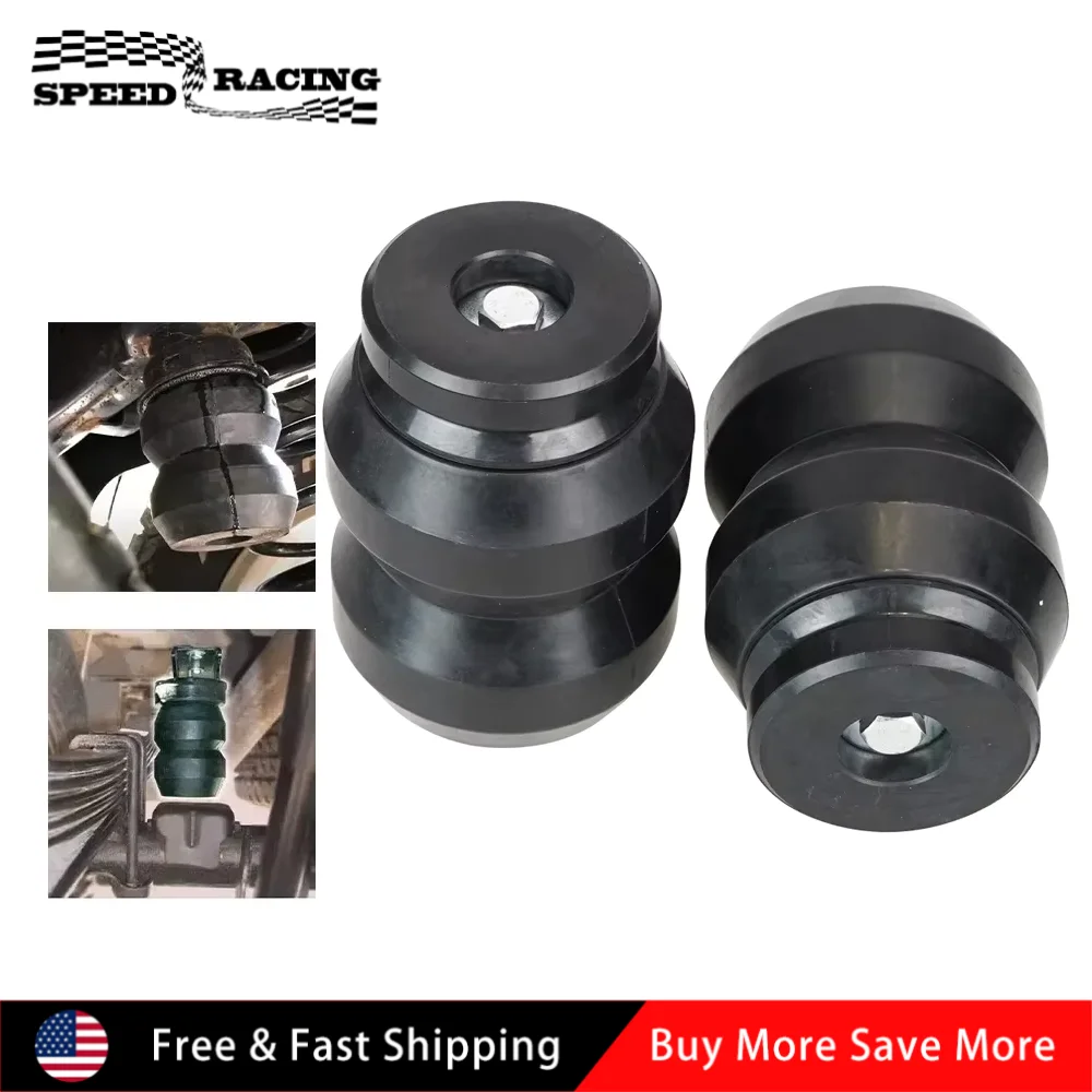 

2 шт., высококачественный прочный резиновый и металлический комплект системы улучшения задней подвески для Dodge Ram 1500 2009-2021 DR1500DQ SLJ-1093