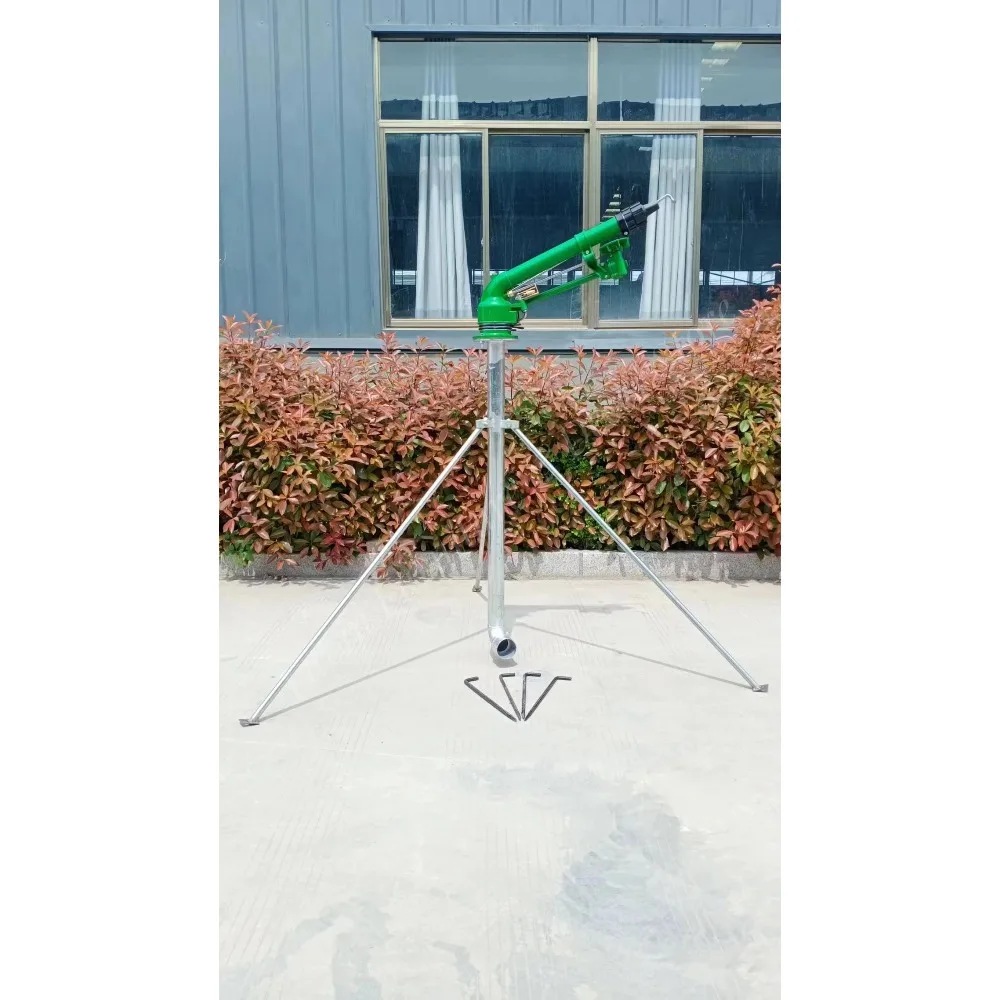 Agriculture Watering Irrigation System Stainless Steel 100 Meters Long Distance Water Saving 360 Degree Rotary Big Greenhouse