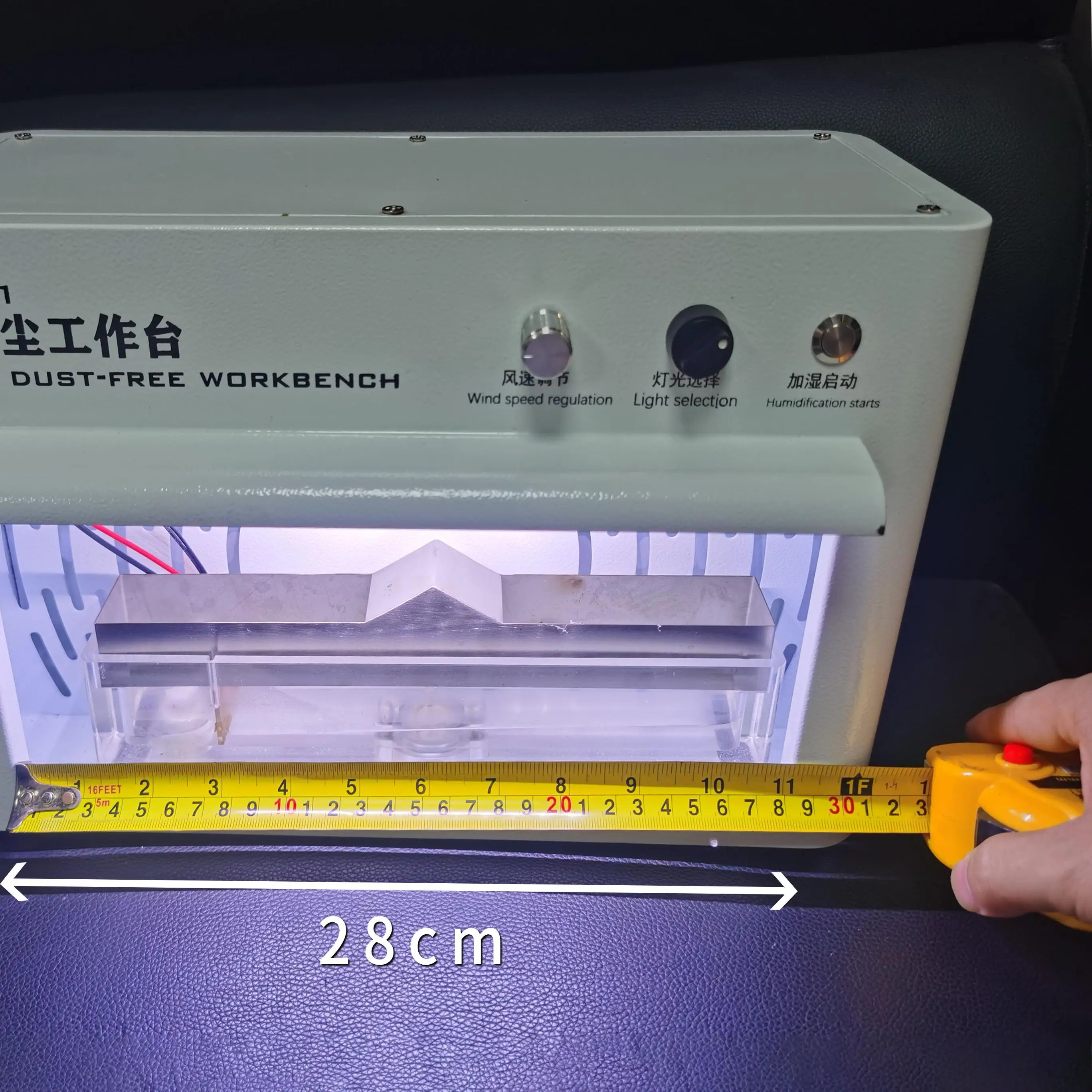 Dust-free workbench mobile phone maintenance operation room pressure screen film oca screen change humidification dust-free tabl