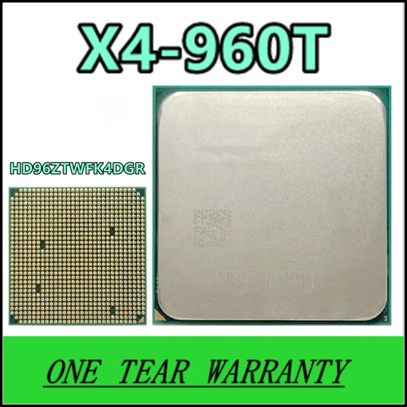 X4 960T X4-960T 3,0 GHz Quad-Core-CPU-Prozessor HD96ZTWFK4DGR Sockel AM3