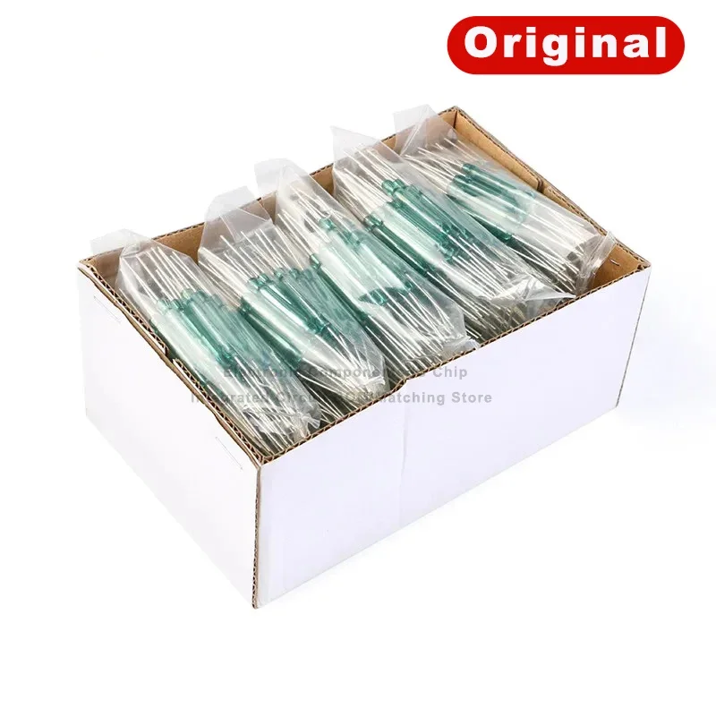 50Pcs 4x28MM Reed Switch Sensor Normally Open DIY Magnetic Reed Switchs Electronic NO 4*28mm