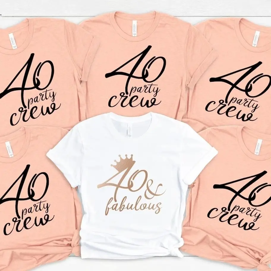 40th Birthday Shirt, 40 Birthday Shirt, 40th Birthday Shirt Women, 40 and Fabulous, Forty Shirt, 40 Af Shirt Shirt, 40th Birthda