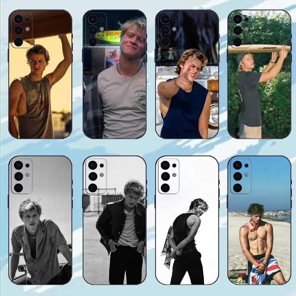 

A-Actor R-Rudy P-Pankow J-JJ Phone Case For Samsung S25,S24,S23,S22,S21,S20,Plus,Soft Black Shell