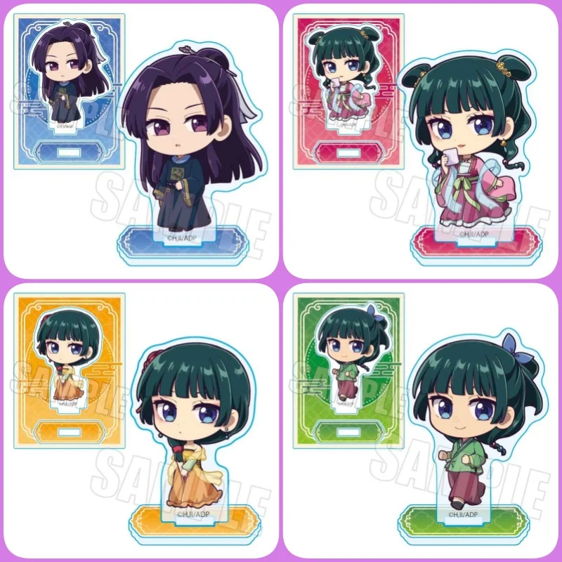 10CM The Apothecary Diaries Anime Jinshi Maomao Q-version Acrylic Stand Doll Anime Figure Accessories Model Cosplay Toy For Gift