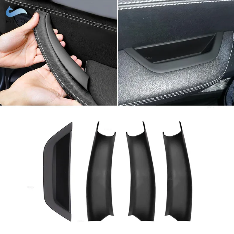 Für BMW X3 X4 F25 F26 2010 2011 2012 2013 2014 2015 2016 Auto Innen Türgriff Panel Pull Abdeckung LHD/RHD Carbon Textur/Schwarz