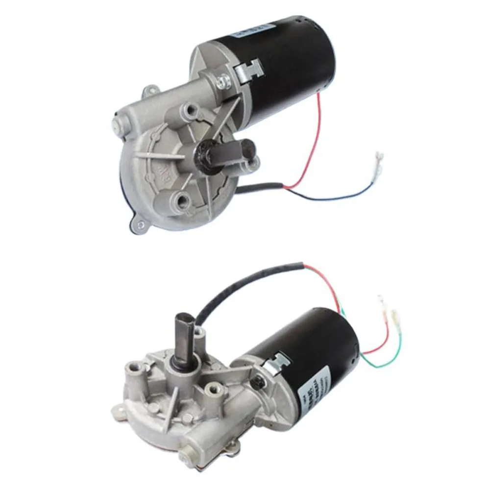 

Worm Gear Worm DC Reducer Motor 24V High Power High Speed Motor Self Locking Metal Gear Can Be Positive And Negative.