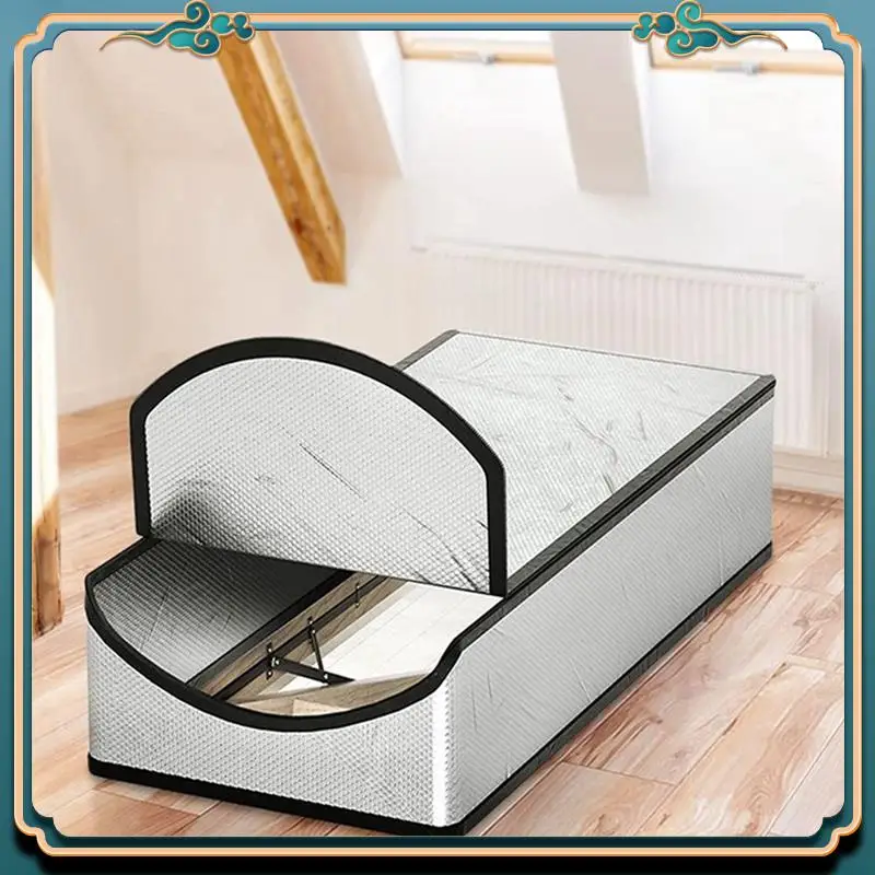 ABMV-2X Изоляционный чехол для лестниц на чердаке для выдвижной лестницы, светоотражающий сияющий барьер, светоотражающий 95% сияющего тепла