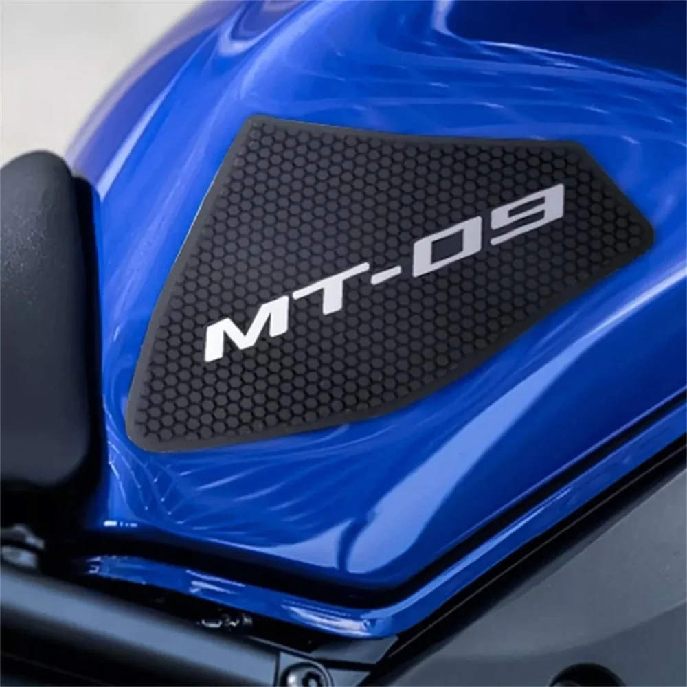 MTKRACING For YAMAHA MT-09 2021-2024 Anti slip fuel tank pad sticker knee grip traction side pad sticker fuel tank pad