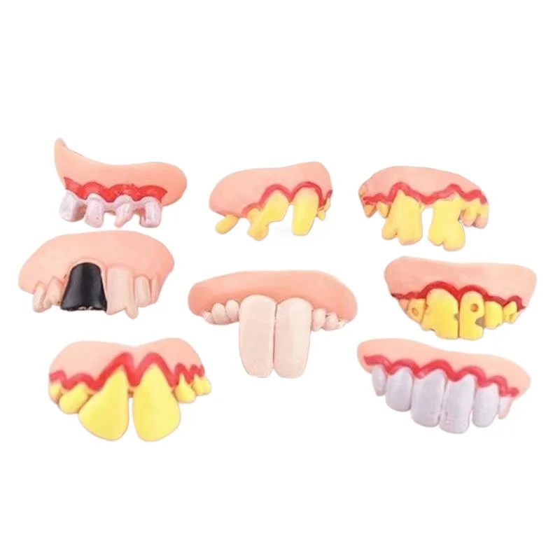 Novelty  Deluxe Buck Tooth Fake Costume False Teeth Funny Goofy For Children Adults  Party Cosplay Accessories Halloween