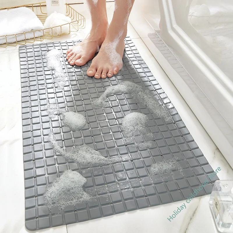 New simple TPE bathtub bathroom anti-skid pad toilet bath shower room suction pad toilet pedal pad