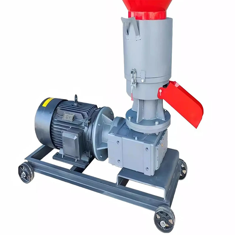 Multi-Function Geared Rotary Feed Pellet Mill; Pelletizing Equipment for Chicken, Duck, Fish, Pig, Cattle, and Sheep(Customized)